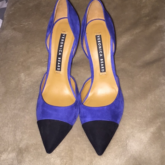 Veronica Beard Suede Heels - Picture 2 of 10
